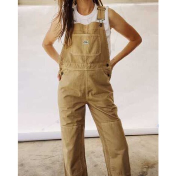 NEW Hey Gang Miner Overalls in Khaki - Picture 5 of 5